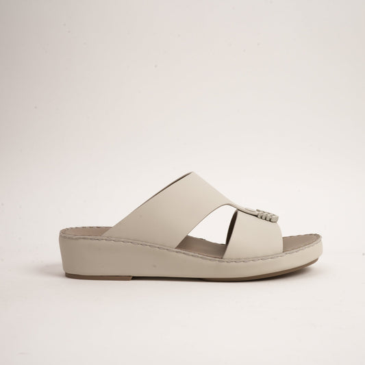 FARADA MENS UNIQUE TEXTURED WITH T-STAP SANDALS COLD