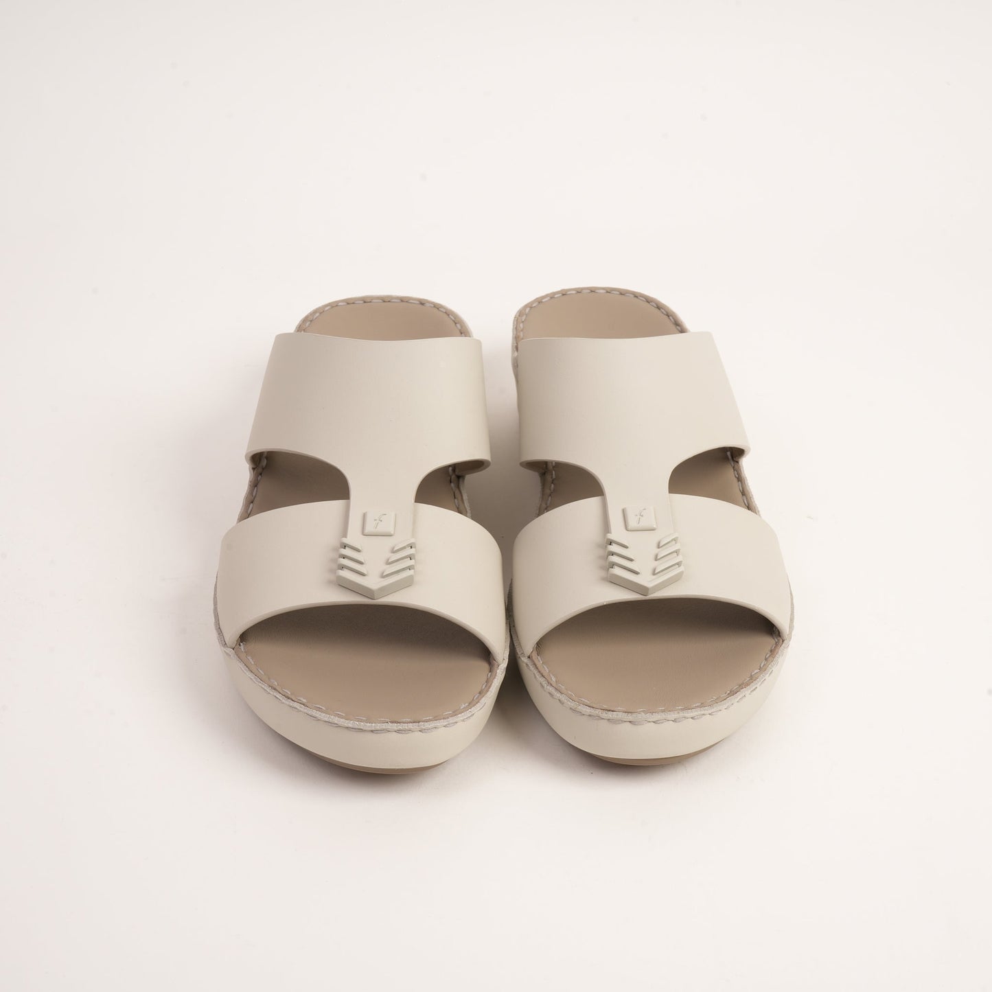 FARADA MENS UNIQUE TEXTURED WITH T-STAP SANDALS COLD