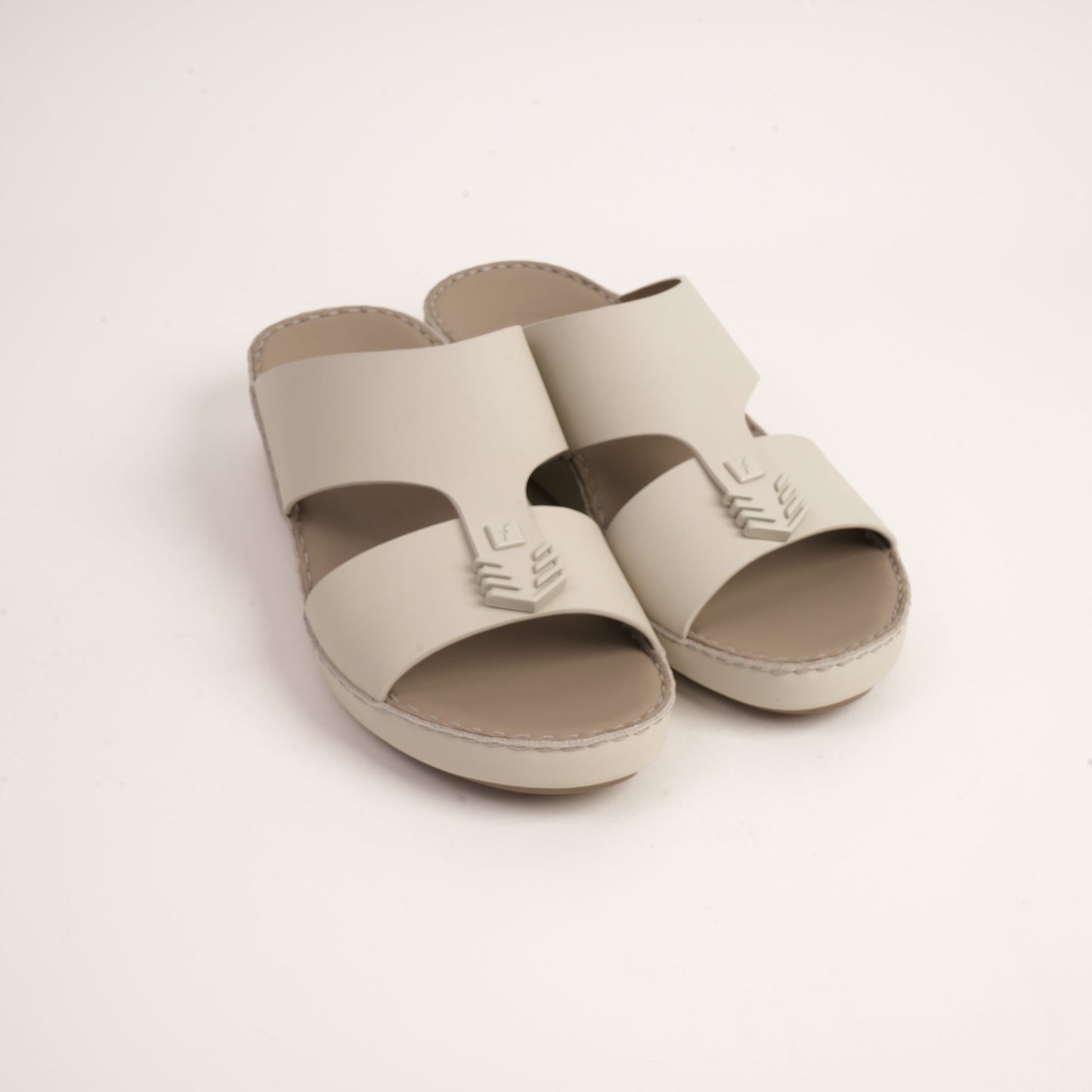FARADA MENS UNIQUE TEXTURED WITH T-STAP SANDALS COLD