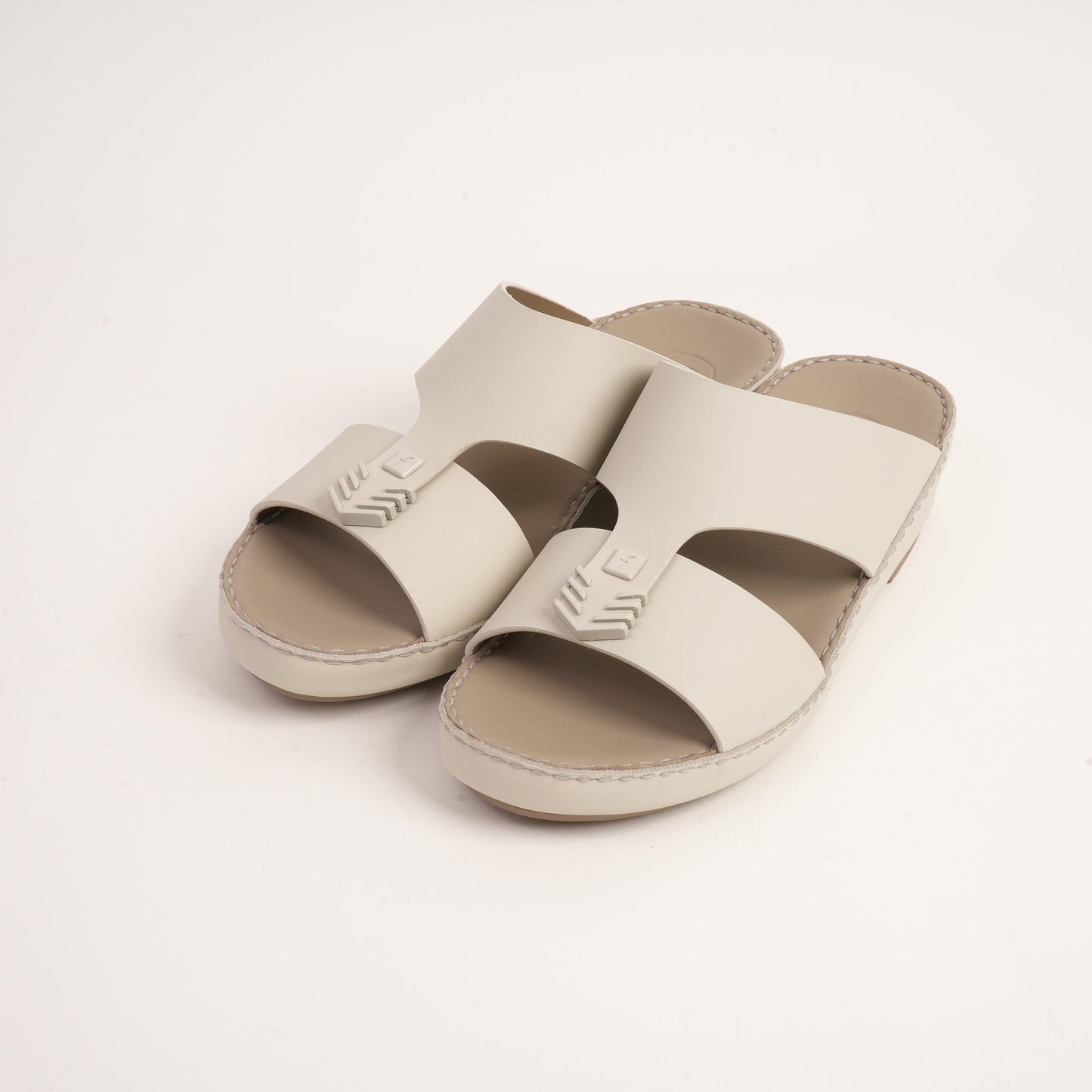 FARADA MENS UNIQUE TEXTURED WITH T-STAP SANDALS COLD