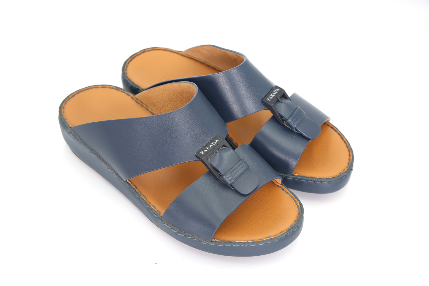 FARADA MILANO MENS ARABIC SANDALS IT493NC - BLUE