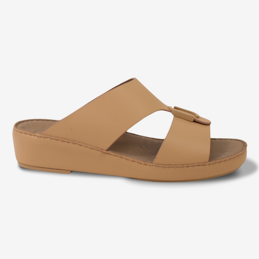 FARADA MENS CLASSIC LEATHER SANDALS SUNSET