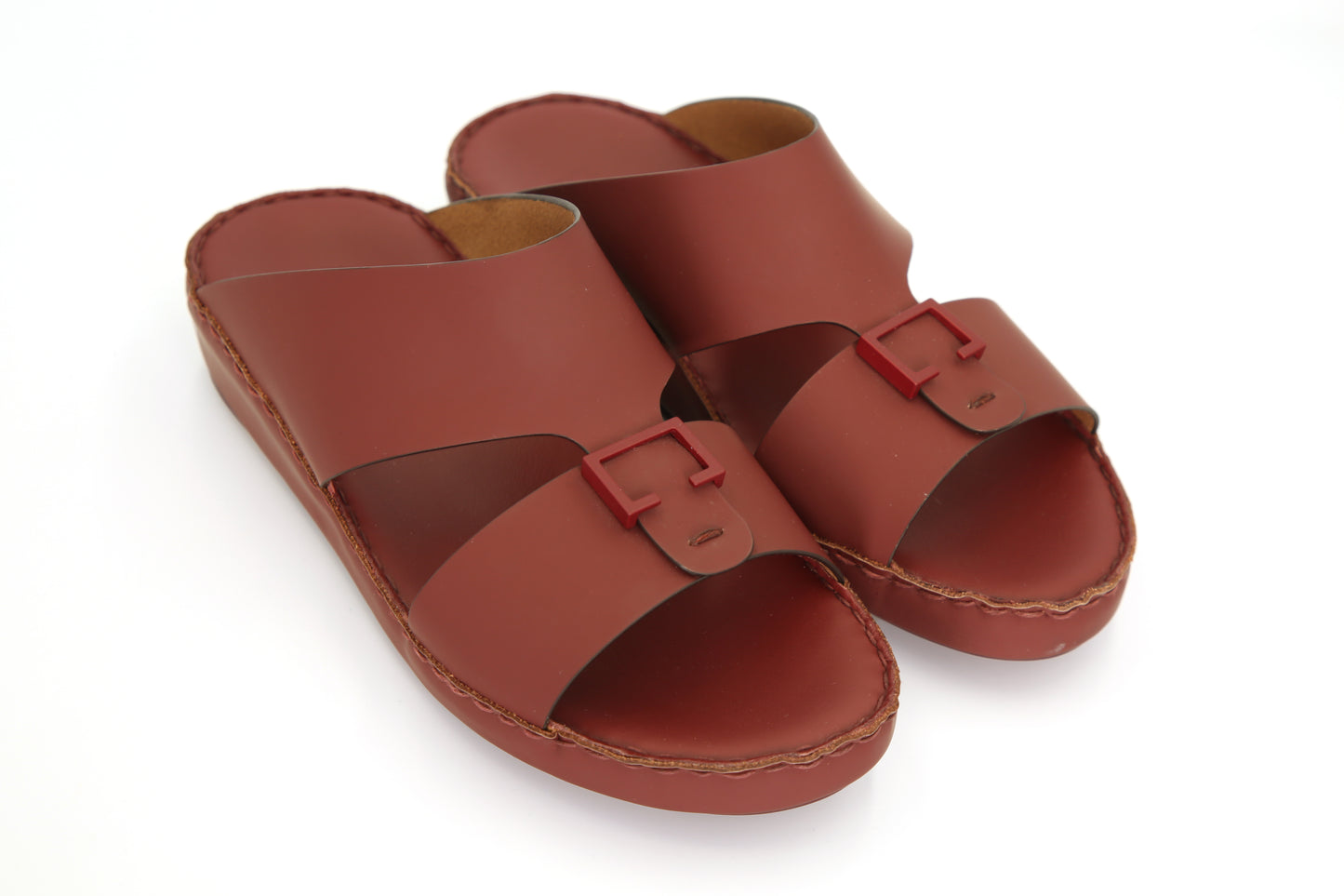 FARADA MILANO ARABIC SANDALS FOR MEN IT4061AA- MAROON