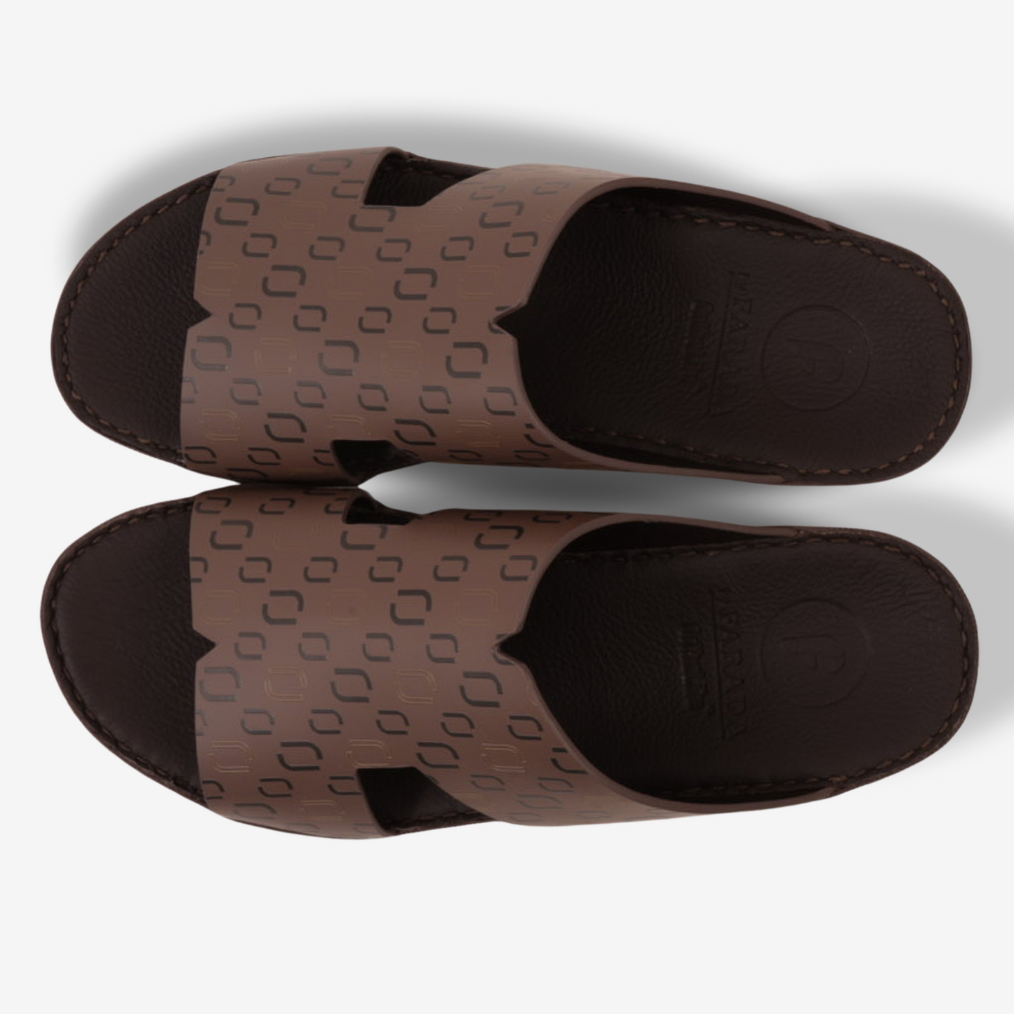 FARADA MEN’S COMFORT & STYLE EMBOSSED SANDALS PERRISA