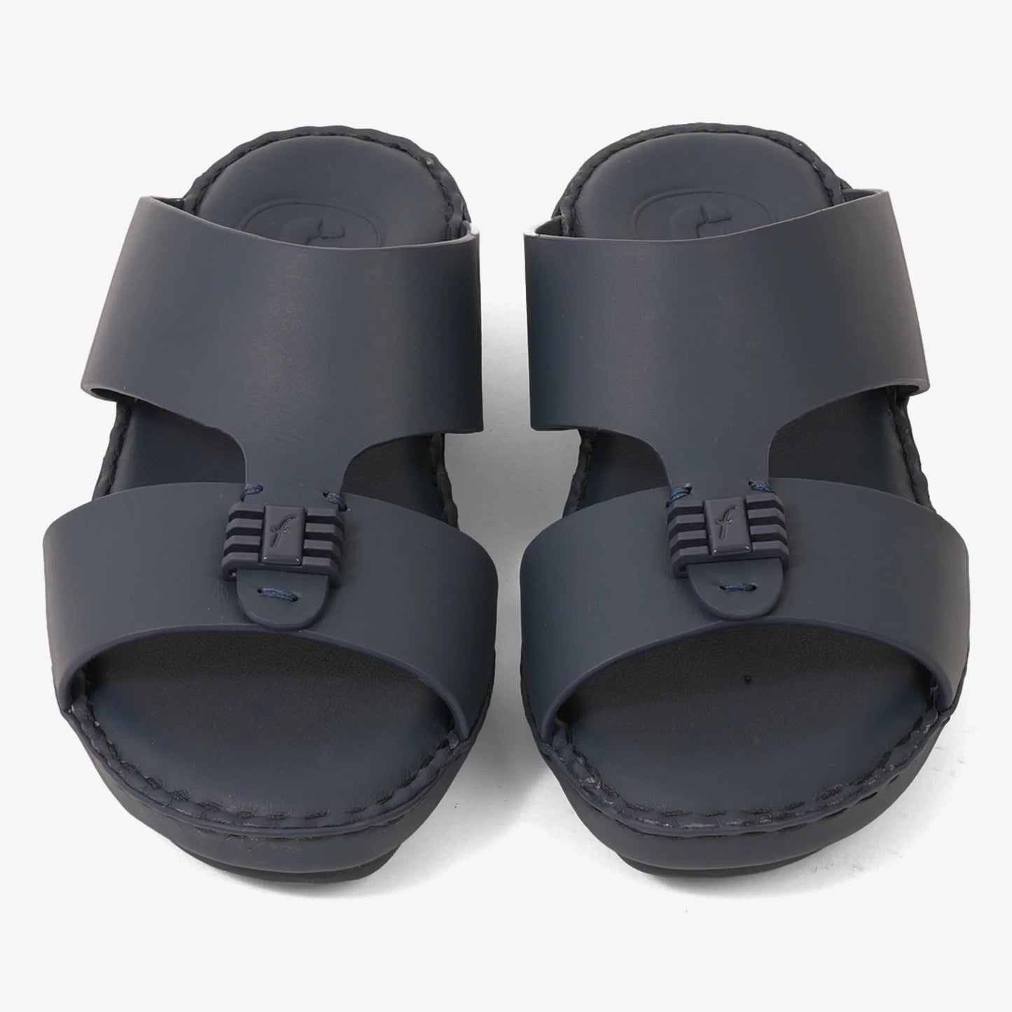 FARADA KIDS SLIDE WITH TEXTURED BUCKLE SANDALS SPAZIO