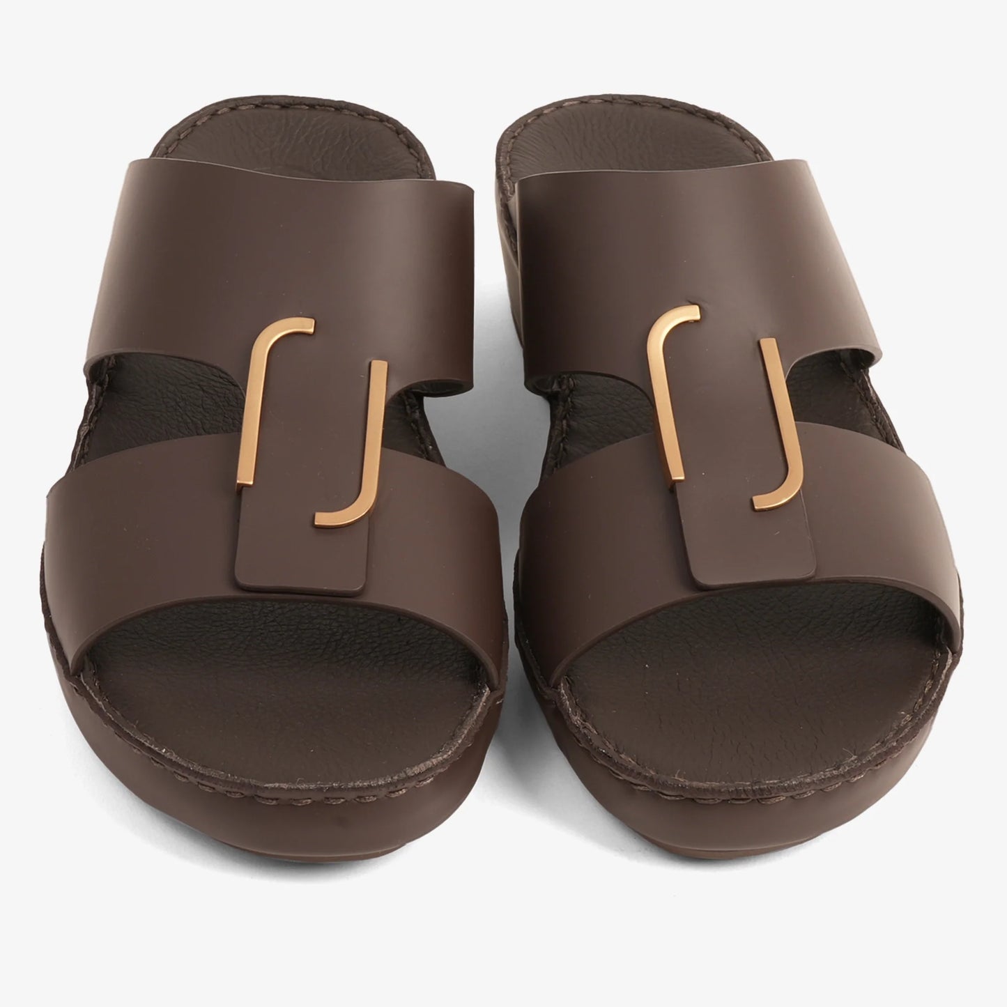 CLASSIC ARABIC NAPPA PUCCINI SANDALS BROWN
