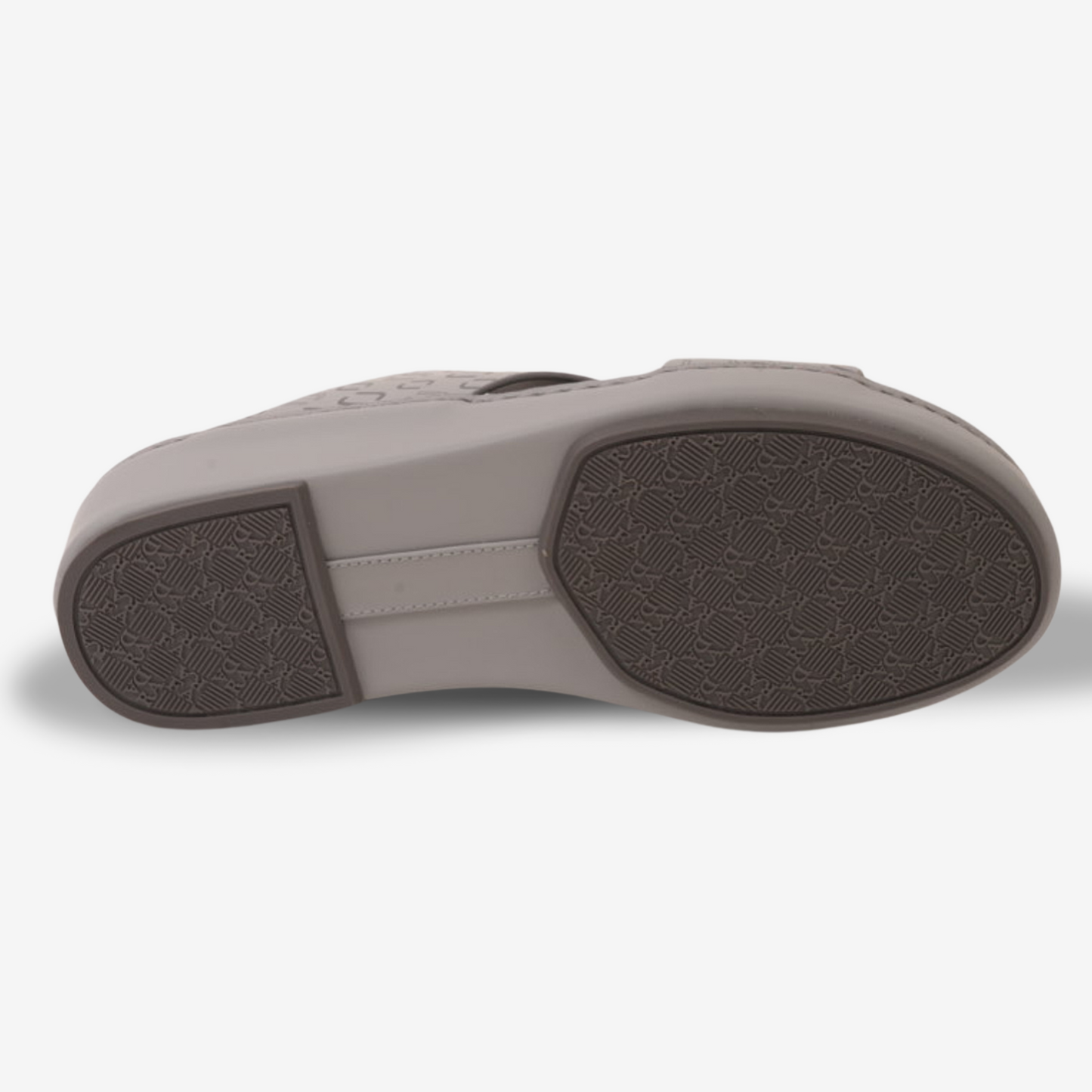 FARADA MEN’S COMFORT & STYLE EMBOSSED SANDALS LIGHT SKY