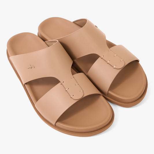 FARADA MODERN MINIMALIST LEATHER ARABIC SANDALS CUMINO