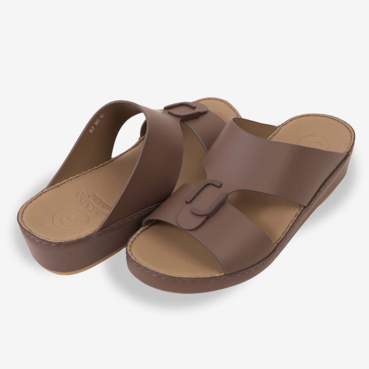 FARADA MENS CLASSIC LEATHER SANDALS PERISSA