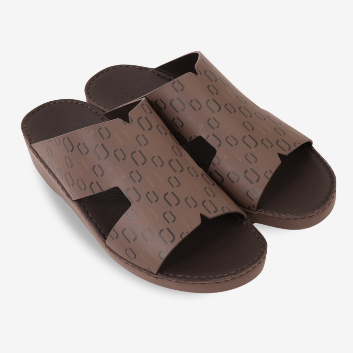 FARADA MEN’S COMFORT & STYLE EMBOSSED SANDALS PERRISA