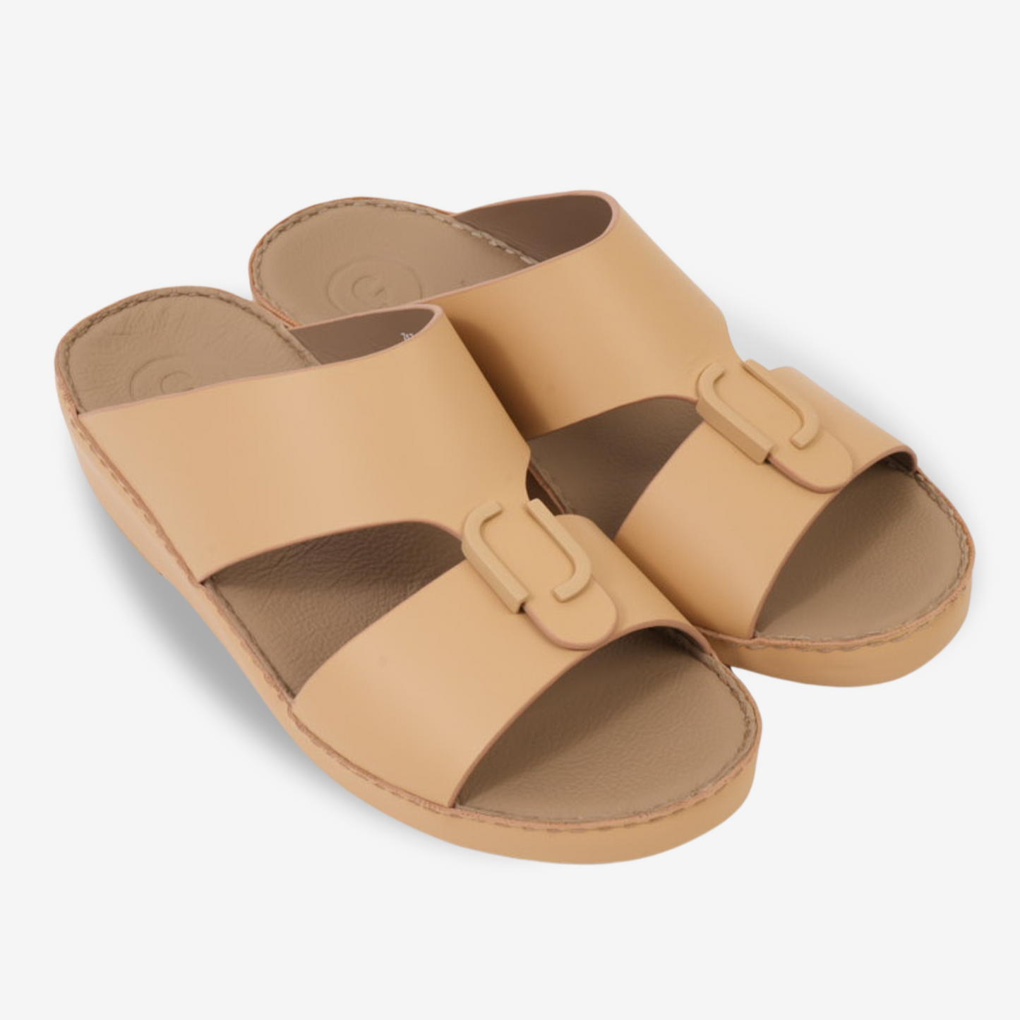 FARADA MENS CLASSIC LEATHER SANDALS SUNSET