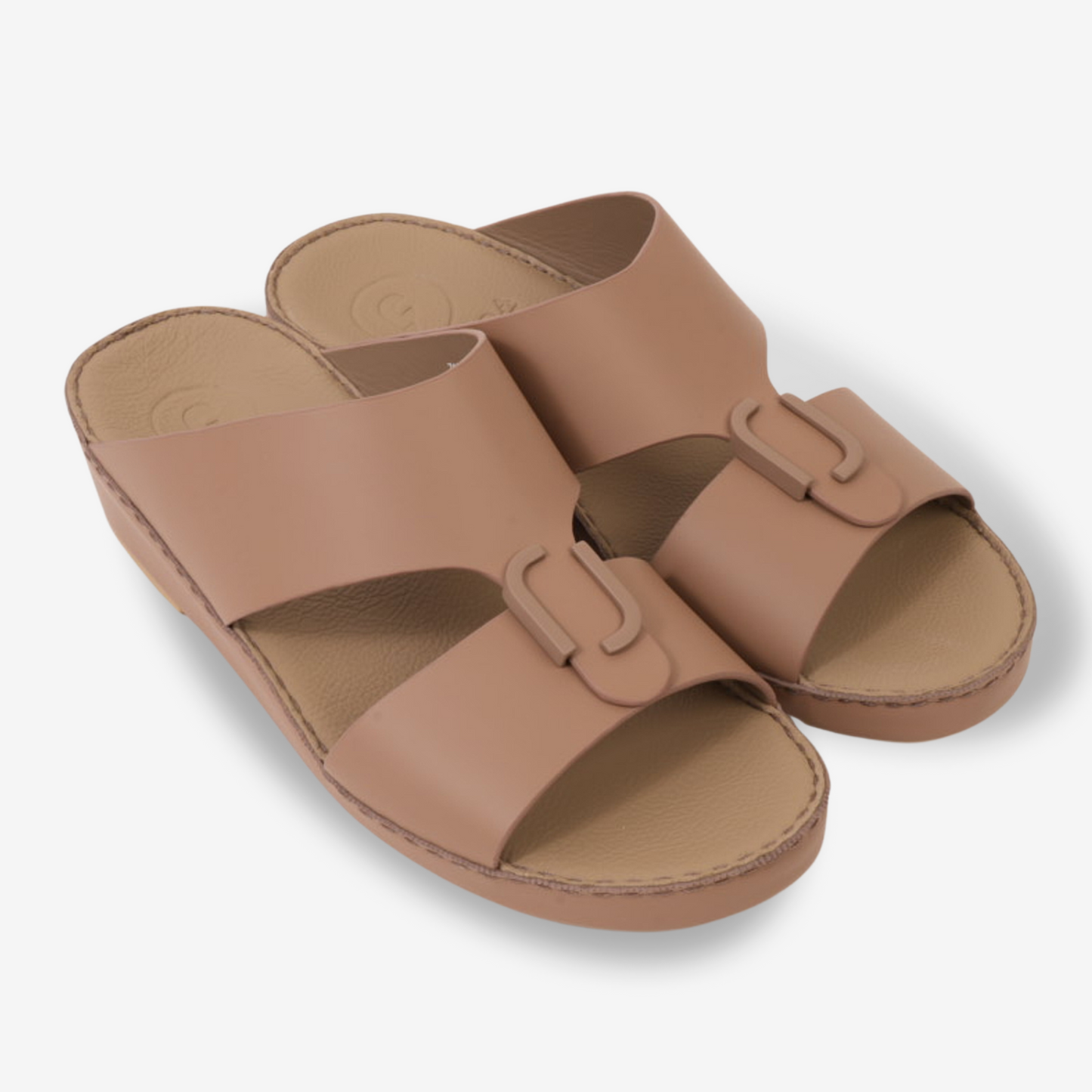 FARADA MENS CLASSIC LEATHER SANDALS CUMINO
