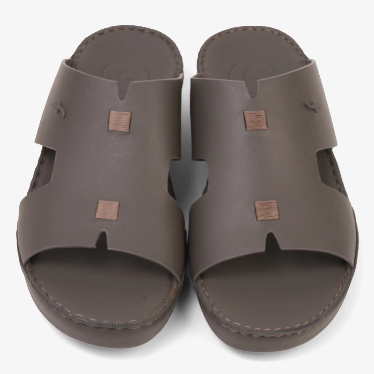 FARADA MATTE MODERN LEATHER MENS SANDALS BAT