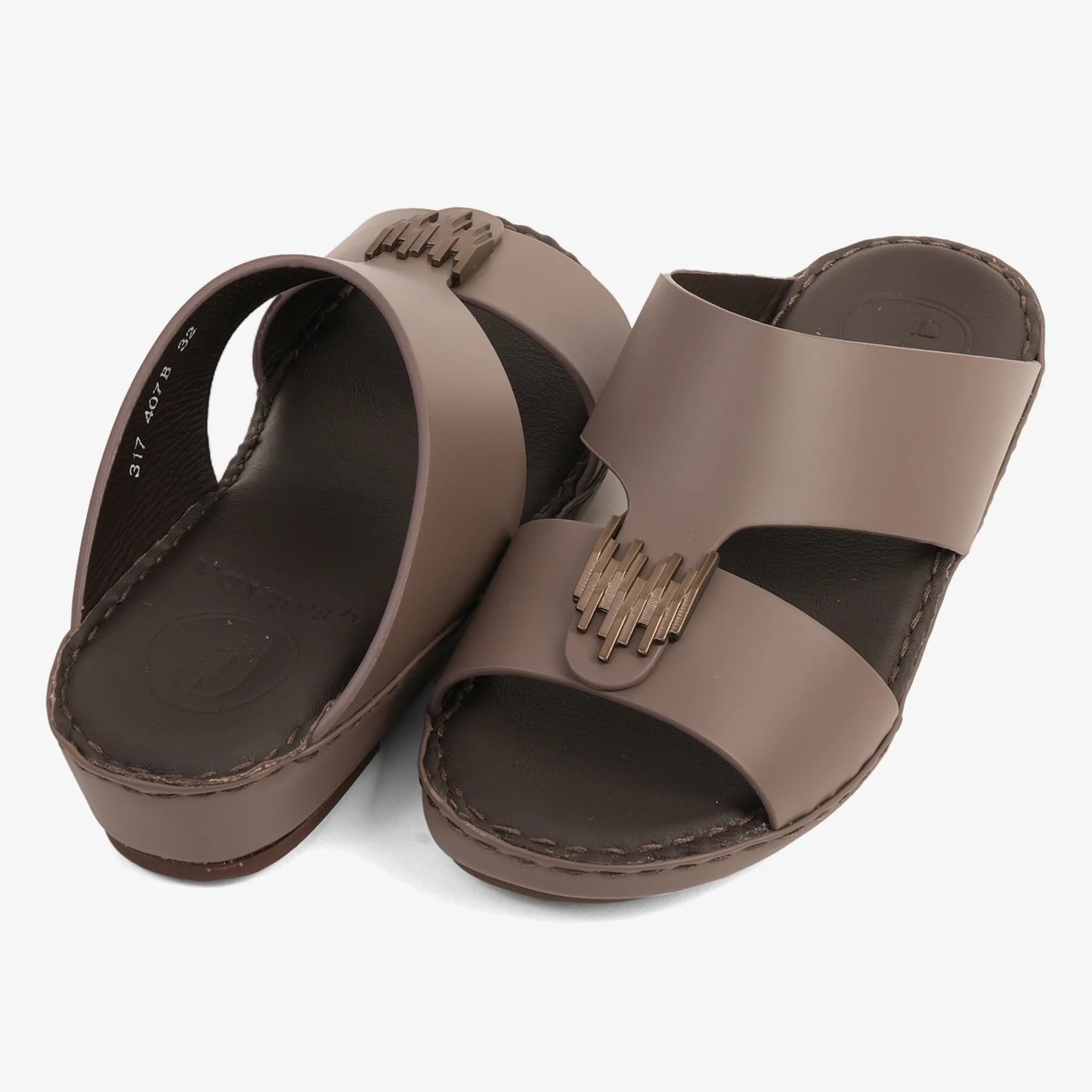 FARADA KIDS UNIQUE TEXTURED ACCENT SANDALS PERRISA