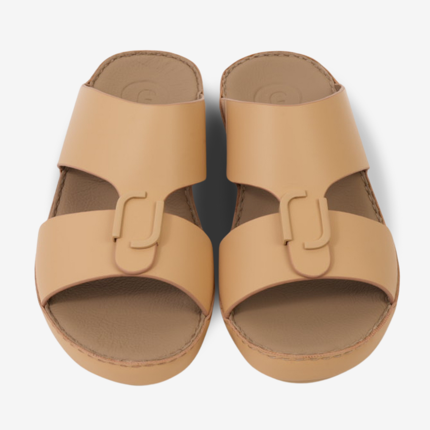 FARADA MENS CLASSIC LEATHER SANDALS SUNSET