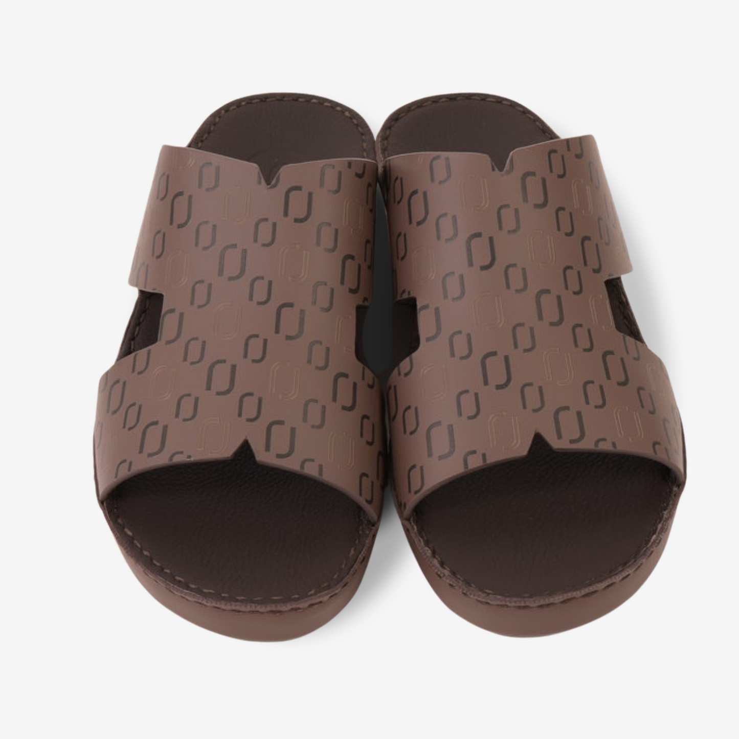 FARADA MEN’S COMFORT & STYLE EMBOSSED SANDALS PERRISA