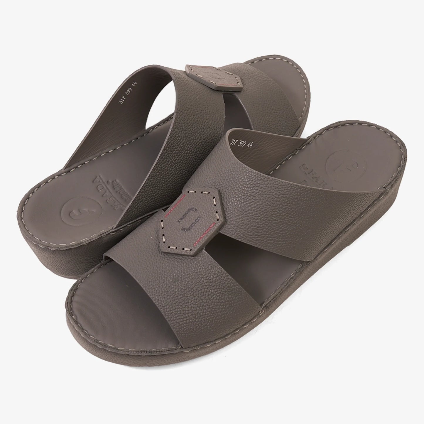 FARADA MODERN WITH BUCKLE DETAILED ARABIC SANDALS STORMY