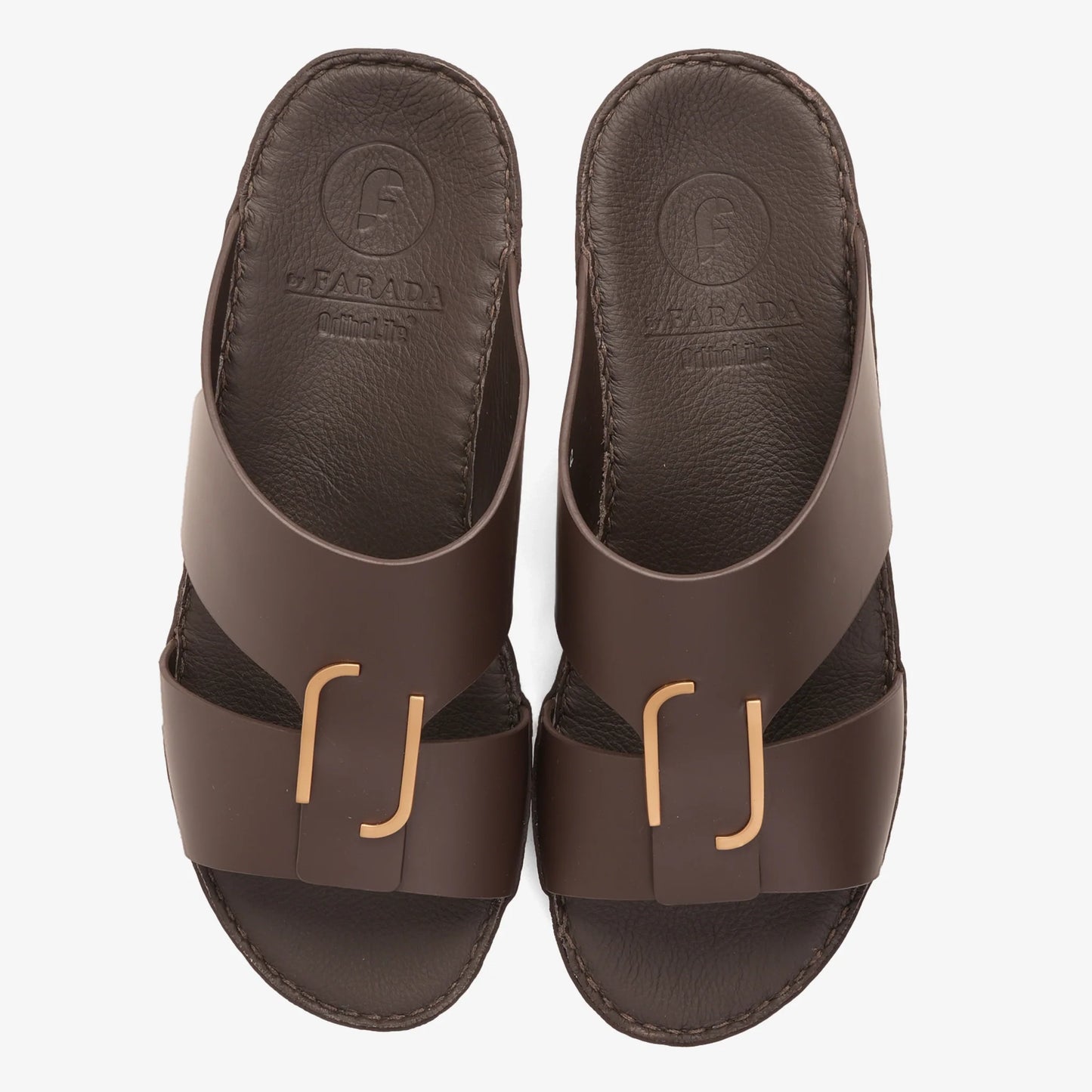 CLASSIC ARABIC NAPPA PUCCINI SANDALS BROWN