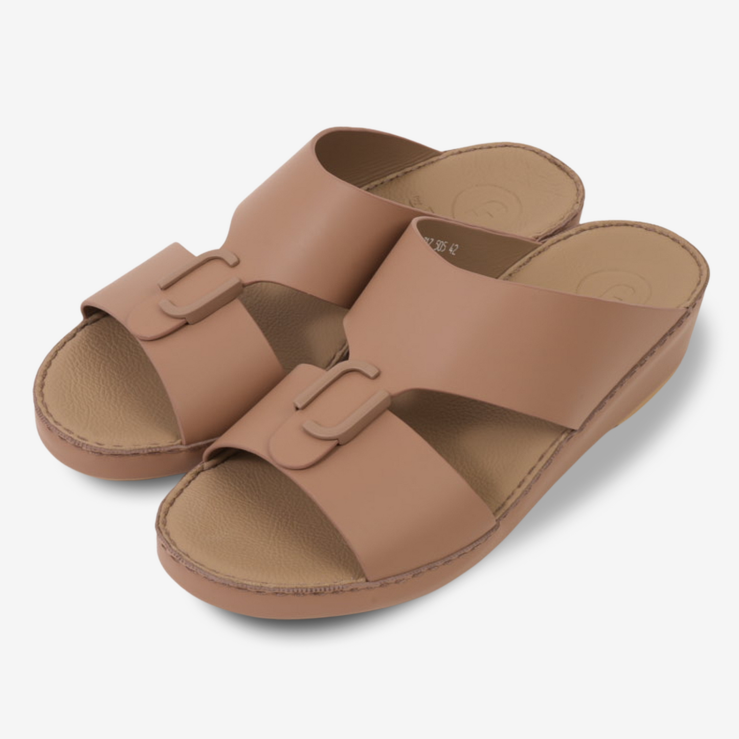 FARADA MENS CLASSIC LEATHER SANDALS CUMINO