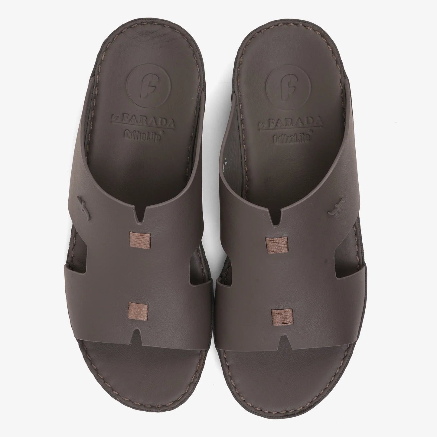 FARADA MATTE MODERN LEATHER MENS SANDALS BAT