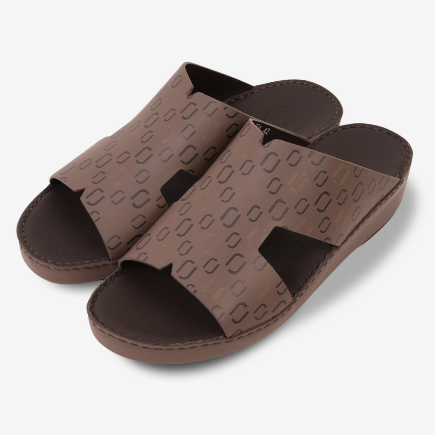 FARADA MEN’S COMFORT & STYLE EMBOSSED SANDALS PERRISA
