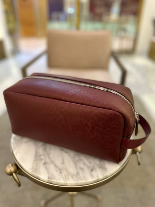 Mastrotto Maroon Washbag (098MC)