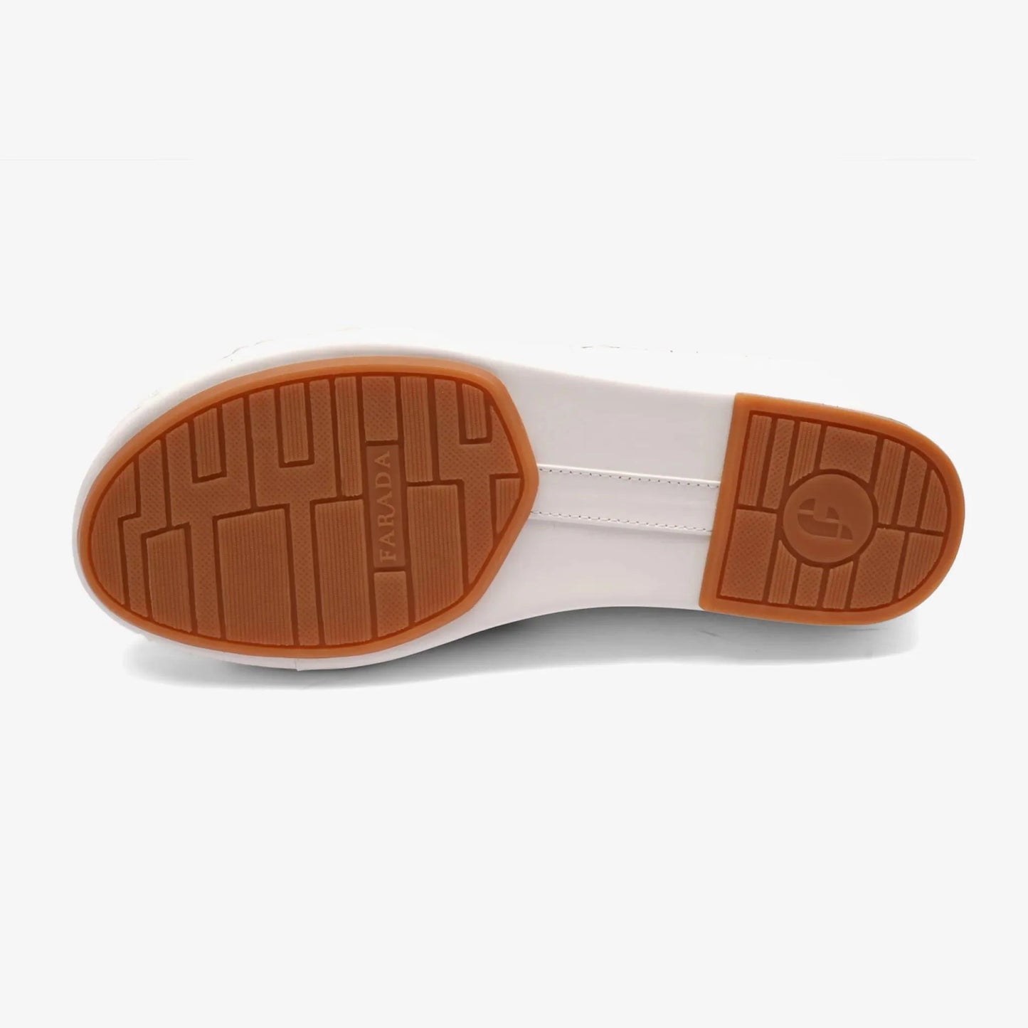 FARADA MENS DAVINCI BANI ARABIC SANDALS WHITE