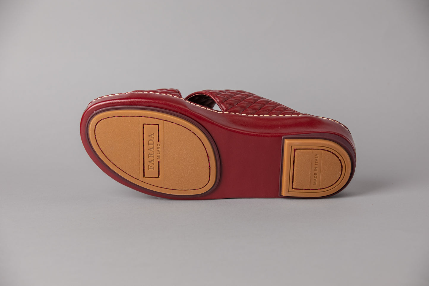 Diamond Red Wine Arabic Sandal (4061DA)