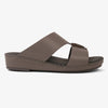 FARADA KIDS UNIQUE TEXTURED ACCENT SANDALS LONDON SKY