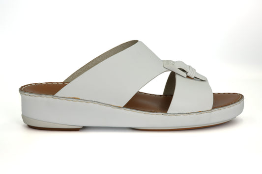 FARADA MILANO MENS ARABIC SANDALS IT493NC - WHITE