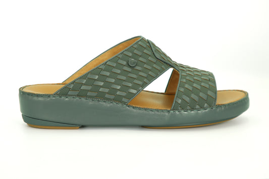 FARADA MILANO MENS ARABIC SANDALS 177WEMATTE- GREY