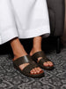 FARADA MENS ARABIC SANDALS OLIVE