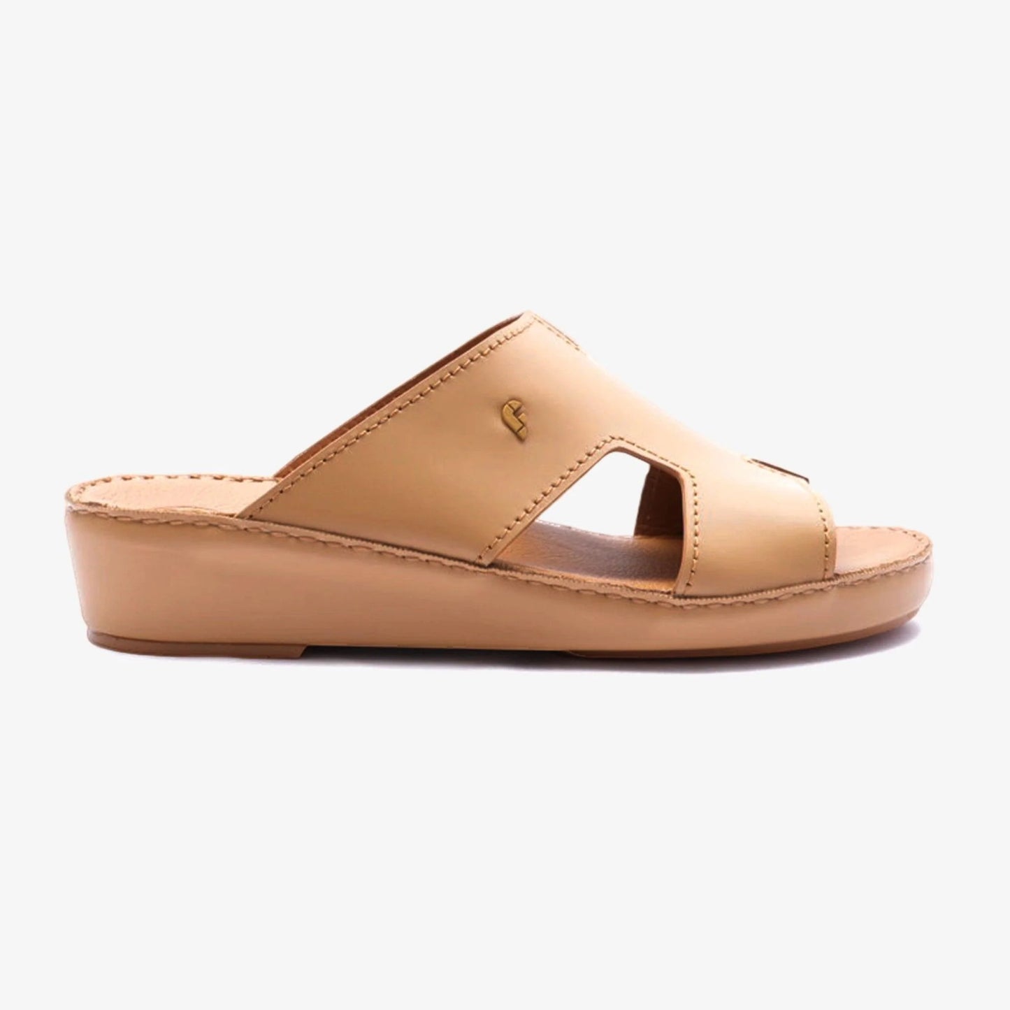 FARADA DAVINCI BANI MENS ARABIC SANDALS NATURAL - Farada