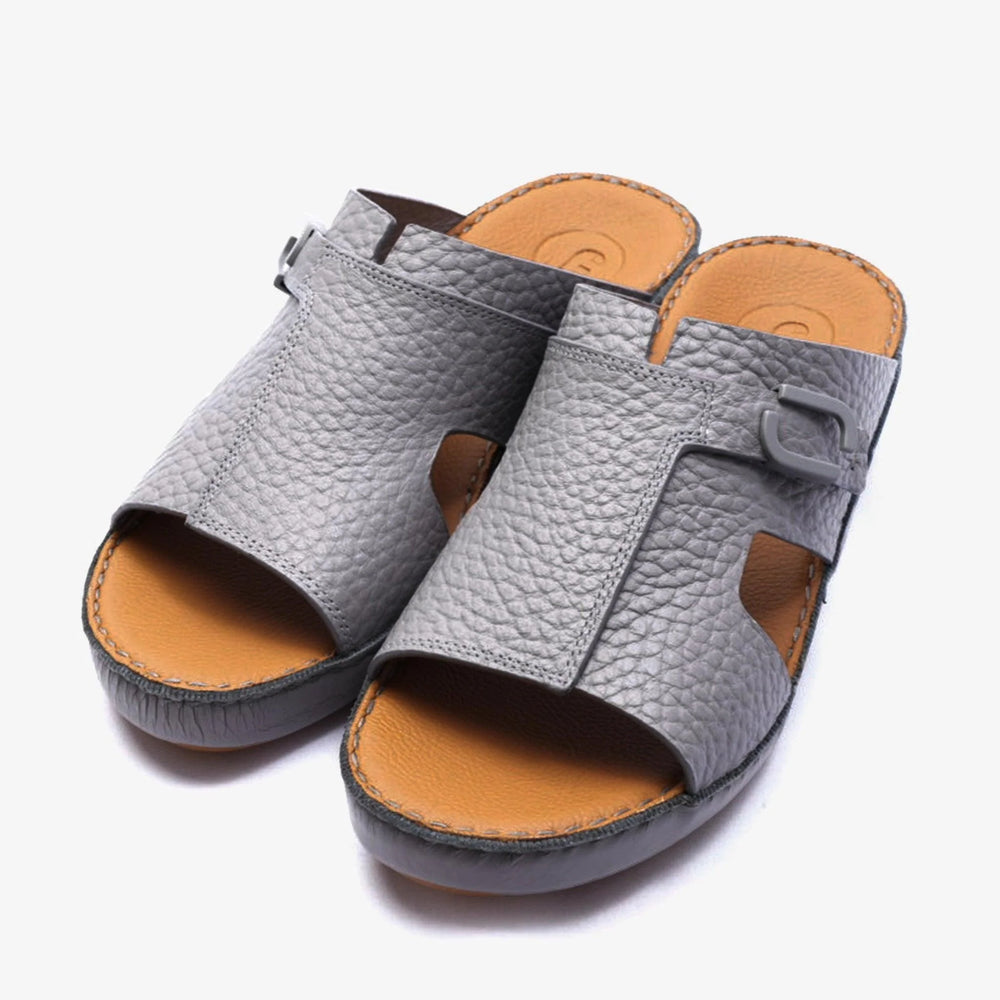 TRENDY UNLINED HAMMERED EINAUDI ARABIC SANDALS CLIFF - Farada