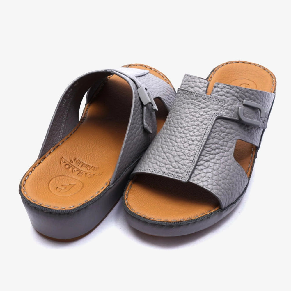 TRENDY UNLINED HAMMERED EINAUDI ARABIC SANDALS CLIFF - Farada