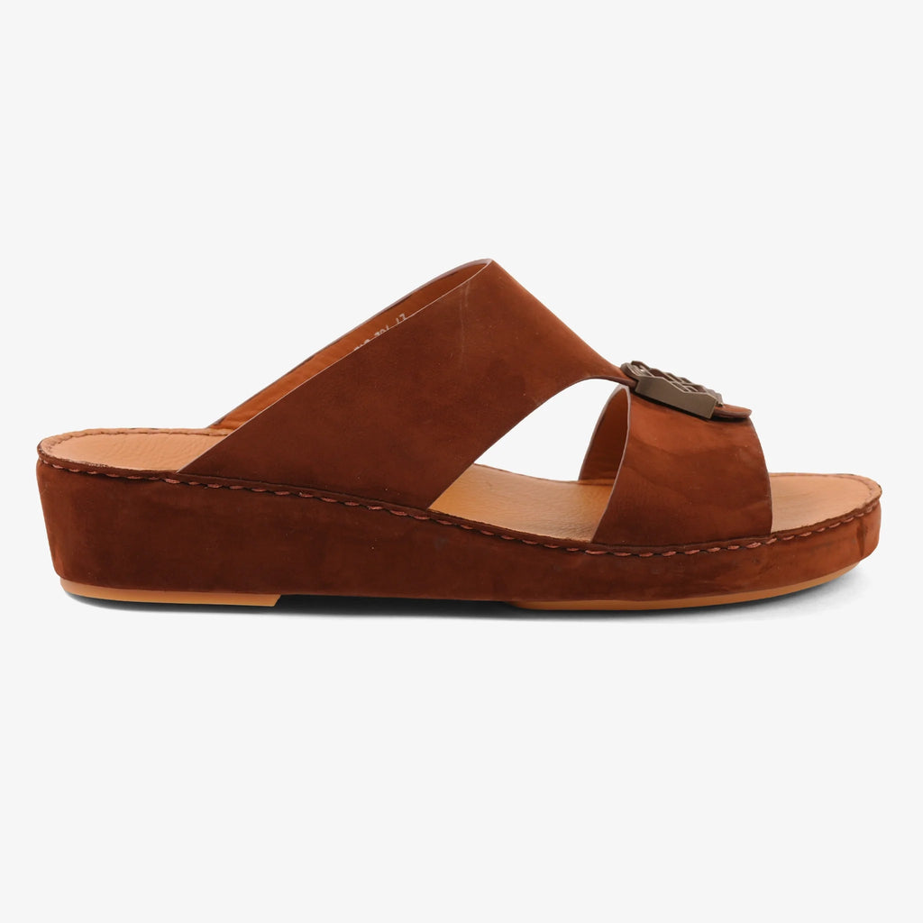 FARADA MENS ARABIC SANDALS BROWN