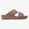FARADA MODERN CLOUD EMBOSSED LEATHER SANDALS PERISSA