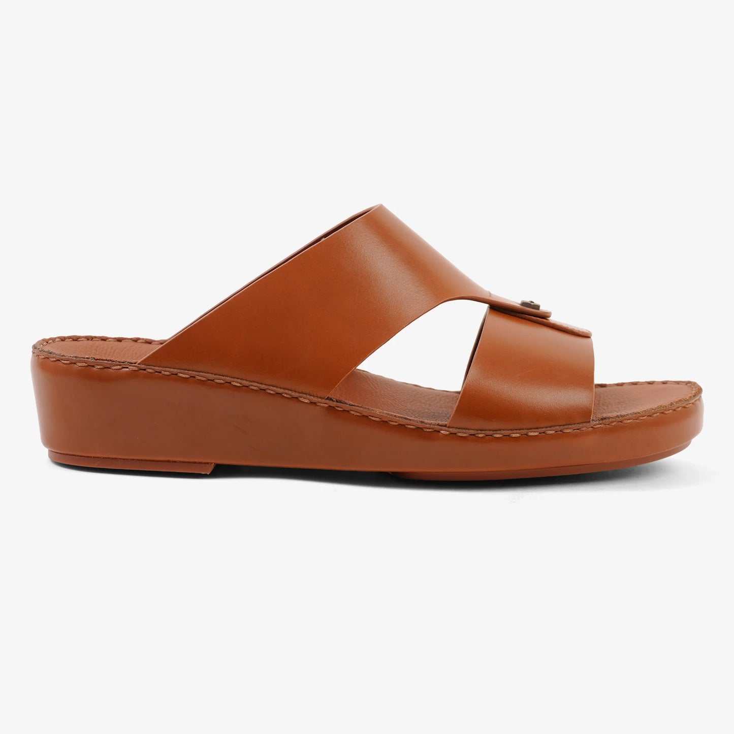 FARADA MENS ARABIC SANDALS COGNAC