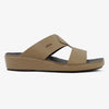 FARADA MENS ARABIC SANDALS-317416 DARK SAND