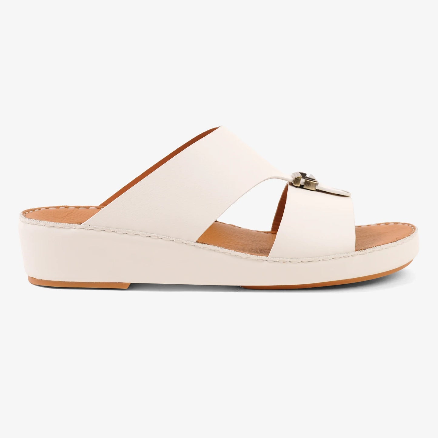 FARADA MENS ARABIC SANDALS OPTICAL WHITE