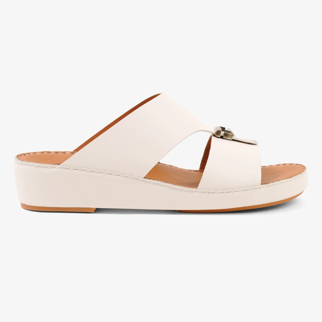 FARADA MENS ARABIC SANDALS OPTICAL WHITE