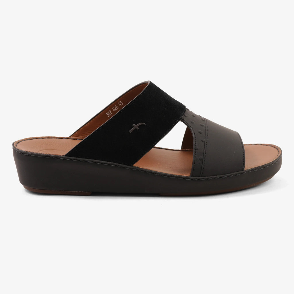 FARADA MENS ARABIC SANDALS BLACK