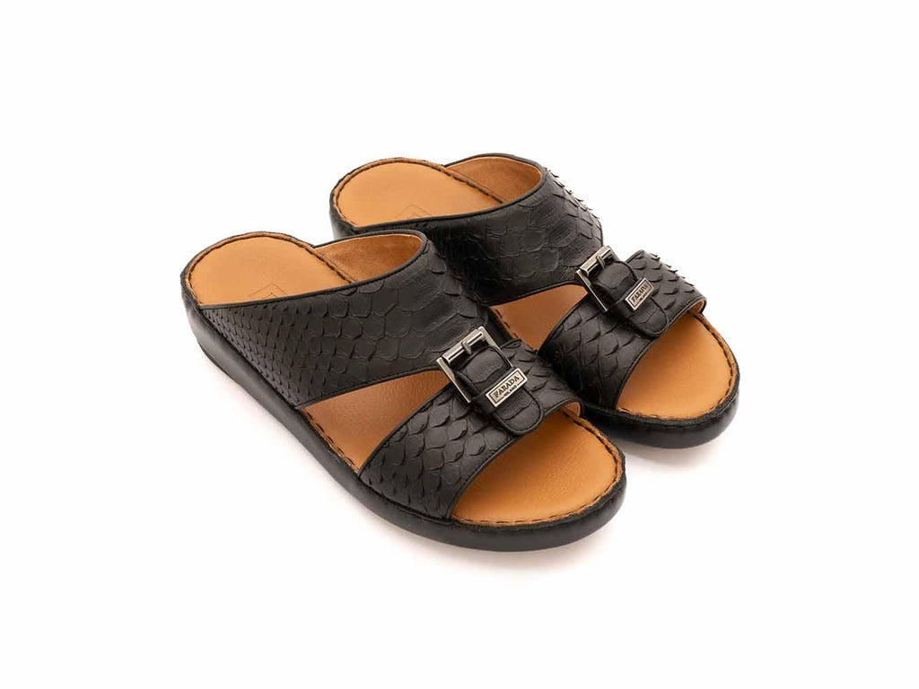 FARADA MILANO SANDALS BLACK