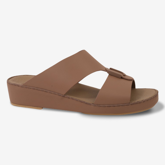 FARADA MENS CLASSIC LEATHER SANDALS CUMINO