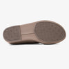 FARADA MODERN LEATHER ARABIC SANDALS WITH BRASS DOUBLE F TRIM LONDON SKY