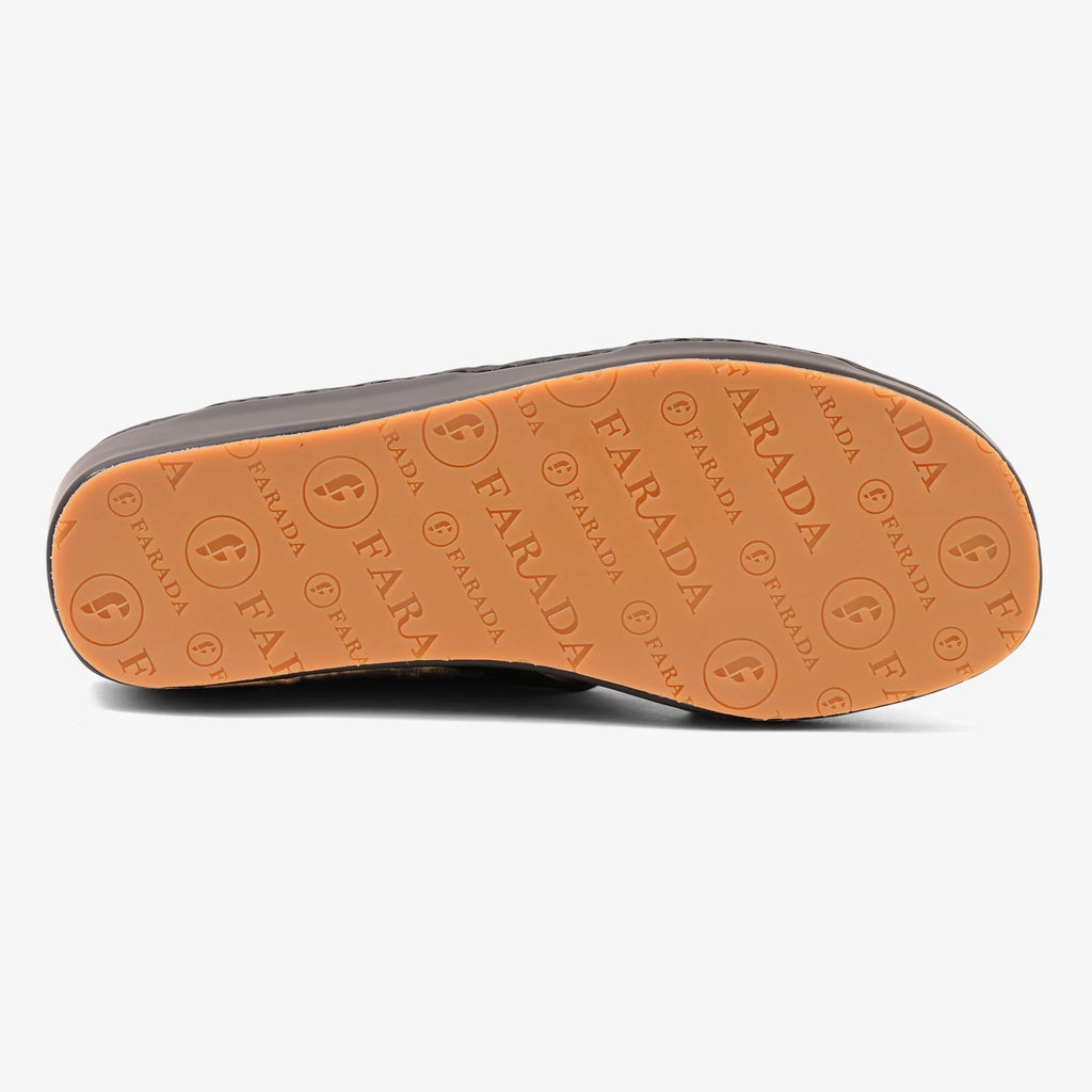 FARADA MENS ARABIC SANDALS BLACK