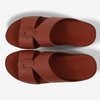FARADA MENS CLASSIC LEATHER SANDALS FIREPLACE