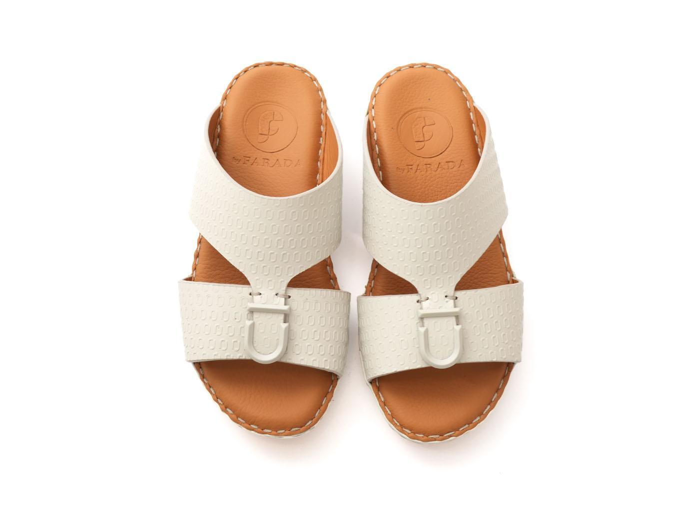 FARADA PITAGORA BOYS ARABIC SANDALS LIGHT-GREY - Farada