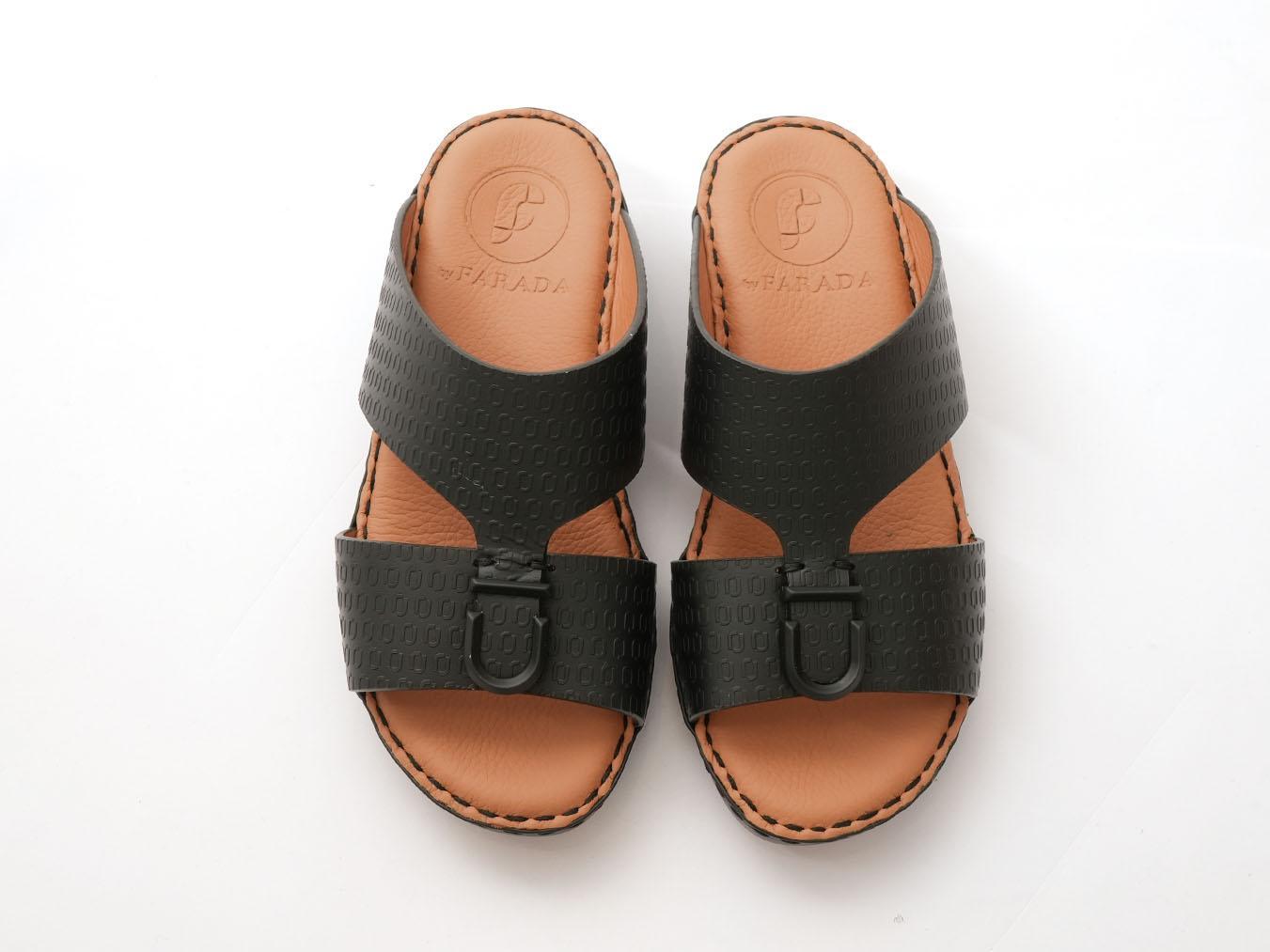 FARADA PITAGORA BOYS ARABIC SANDALS BLACK - Farada