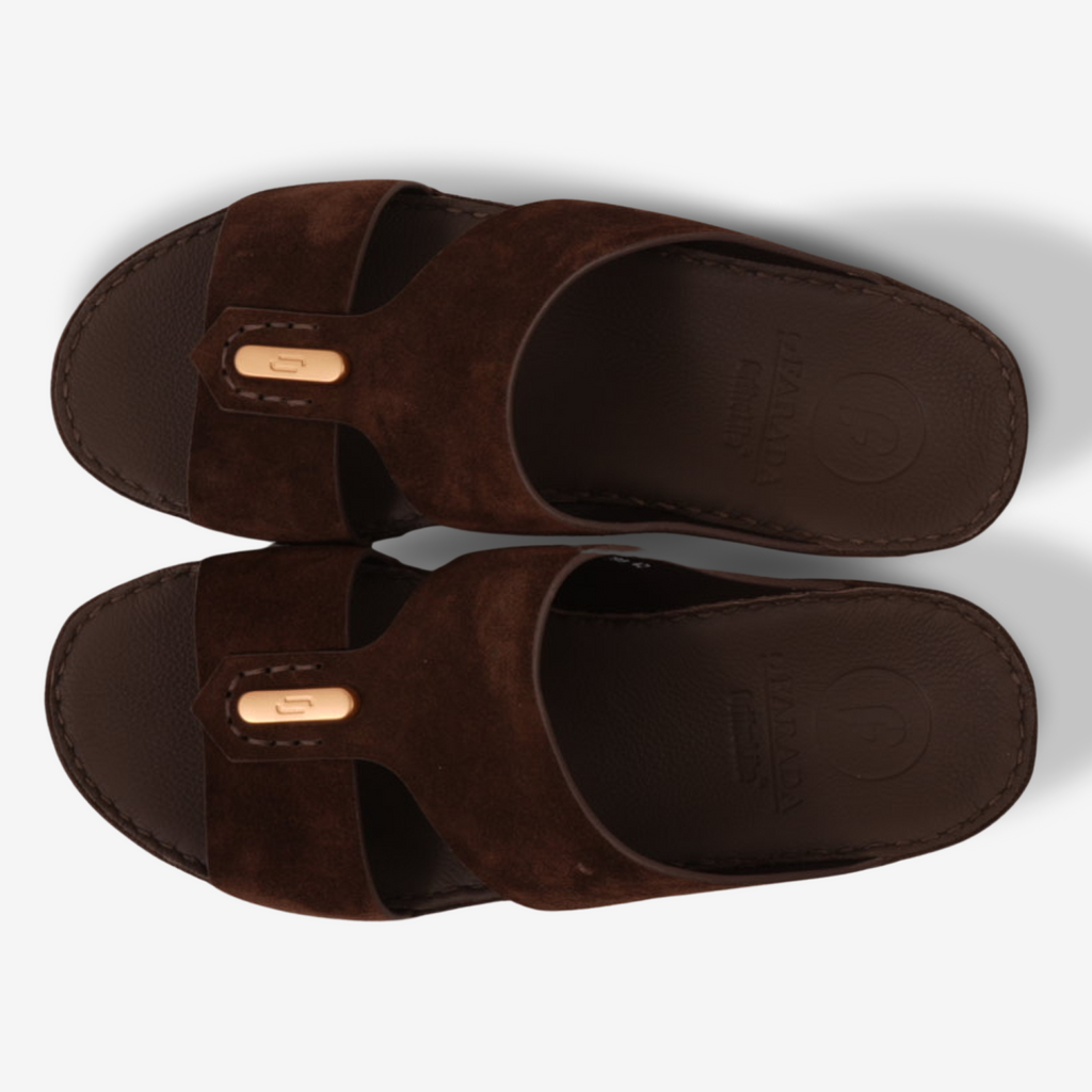 FARADA DURABLE MEN’S SUEDE SANDALS  THM